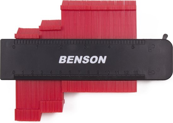 Benson Profielaftaster - Profielmeter - Vergrendelbaar - 125 mm.