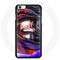 Maniacase Etui voor iPhone SE Itachi Uchiha Serie Naruto Anime