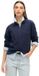 Superdry Classic Cotton Knit Half Zip Trui Relaxed Fit Dames Eclipse Navy
