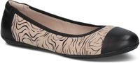 Caprice Dames Ballerina 9-22101-46 019 Zwart Leer G-breedte Maat 38 EU