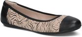 Caprice Dames Ballerina 9-22101-46 019 Zwart Leer G-breedte Maat 38 EU