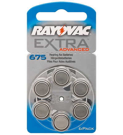 Rayovac V675 6-BL (PR44/HA675) Rayovac Adv.