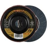 Rhodius 202547 LSZ P1 Fächerschleifscheibe Körnung 120 Edelstahl, Stahl 10 St.
