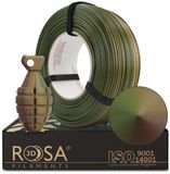 ROSA3D PET-G Magic Army (Vert-Beige-Bronze) 1 kg Filament de recharge