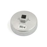 Sourcingmap 14 Fluiten 73mm Binnen Dia Cap Type Auto Oliefilter Wrench Cup