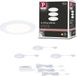 Paulmann LED-meubelinbouwlampen Set van 3 rond 65 mm 3x2,5W 3x180lm 230/12V 3000K Wit