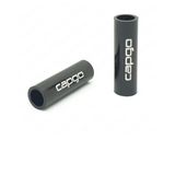 CAPGO Orange Line beschermhoes, 4 mm, zwart, legering, 2 stuks