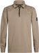 Petrol Industries Jongens Half-Zip Sweater Skagit - Dusty Brown - Maat 140