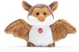 Trudi Sweet Collection Knuffel Vleermuis 14 cm - Zwart Grijs