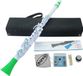 NUVO CL120WGR Clarinéo 2.0 – C-stemming, 275 g, wit/groen, incl. etui en accessoires