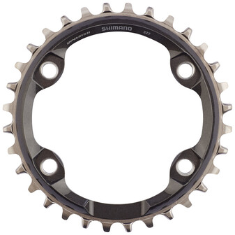 Shimano Deore XT SM-CRM81 Kettingblad Singlespeed - Grijs/Zilver