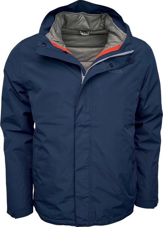 PRO-X ELEMENTS Raimund 3-in-1 Heren Jas - Navy - Maat XL