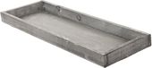 Merkloos Kaarsenbord/plateau - rechthoekig - hout - naturel - 42 x 14 cm - Kaarsenonderzetter