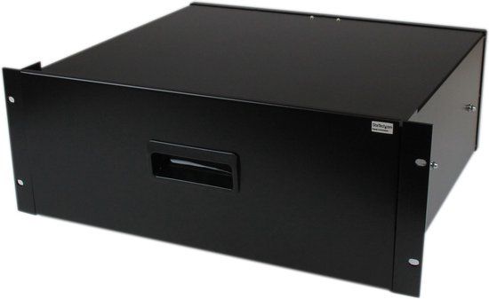 StarTech 4U Opberglade voor 19 inch Serverracks Serverkasten Zwart Staal