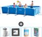 Intex Rechthoekig Frame Zwembad - 450 x 220 x 84 cm - Blauw