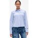 Baum und Pferdgarten Menja Chemise Bleu Ciel Rayure Ensoleillée Taille : 42 | Manches longues Outlet | Femme | Bleu