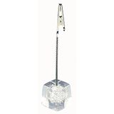 Rayher 8851400 DekoStand met draad en klem, sokkel 2,5 cm ø