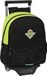 Real Betis Balompié Schoolrugzak met Wielen Zwart Limoen 28 x 34 x 10 cm
