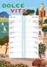Plenty Gifts Dolce Vita Weekomleg Kalender 2027
