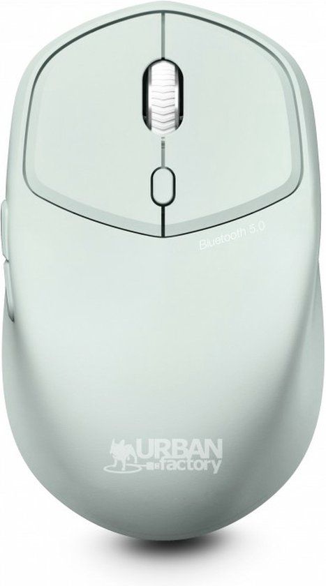 Urban Factory ONLEE muis Thuis Ambidextrous Bluetooth Optisch 1600 DPI Groen