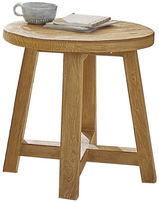 LOBERON Bijzettafel Gorivel bruin