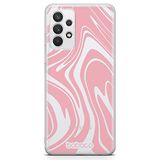 ERT GROUP mobiel telefoonhoesje voor Samsung A32 4G LTE origineel en officieel erkend Babaco patroon Doodle 001 optimaal aangepast aan de vorm van de mobiele telefoon, gedeeltelijk bedrukt