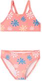 SCHIESSER - Bustier bikini - Meisjes - Gebloemd - Donkerroze - Maat 104