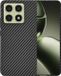 Techsuit Hoesje geschikt voor Xiaomi 14T - Carbonite FiberShell Carbon Back Cover - Zwart