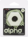 CalExotics Scala 2.0 b.v. Siliconen Prolong Sexagon Ring Glow
