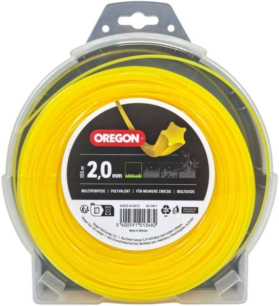 Oregon Tool Oregon bosmaaidraad geel Starline 2,0 mm 155 meter