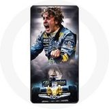 Maniacase Hoesje voor Huawei P8 Formule 1 Fernando Alonso F1 Driver