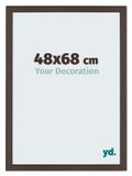 Your Decoration Cadre puzzle 48x68 cm Chêne Foncé