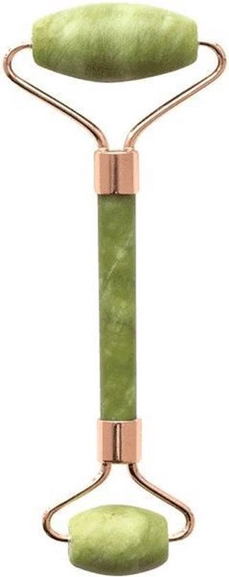 FLUFF Rose Quartz Gezichtsmassage Roller – Groen