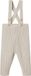 Vertbaudet Tricot babylegging met bretels - Beige Gemêleerd - 0-1 mnd