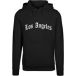 Mister Tee Sweat à capuche Los Angeles Wording New Heavy, Noir, L
