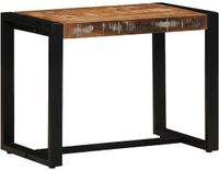 vidaXL Bank Multicolor 60x35x45 cm Massief Hout Hergebruikt