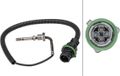 Cidlo Capteur de température des gaz d'échappement vissé 2 pôles 470 mm câble HELLA
