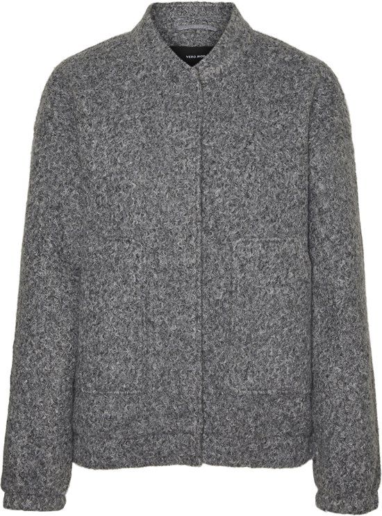 VERO MODA VMAMBER ELITE BOMBER JACKET NOOS - Medium Grey Melange - XS