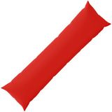 vidaXL - Kussensloop - HEERLEN - Rood - 40 x 145 cm - Polyester
