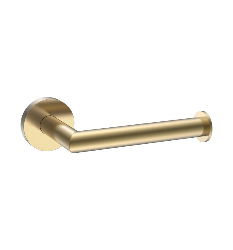 Badkamerplanet Toiletrolhouder Rond Goud - Goud - 7448107419456