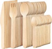 Matana Houten Bestek Voordeelverpakking - 200 Stuks