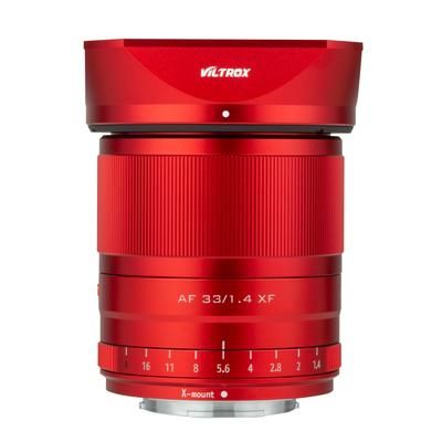VILTROX AF 33mm f/1.4 Lens for Fujifilm X - Red