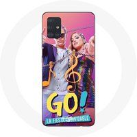 Maniacase Hoesje voor Samsung Galaxy A51 4G Poursuis Tes Rêves Mía Cáceres et Juanma Portolesi Go! vive a tu manera