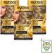SYOSS Oleo Intense 8-05 Blond Beige Coloration pour cheveux (3 pièces)