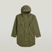 G-Star Long parka Hommes Veste en jean Overdye Shadow Olive GD Coton M