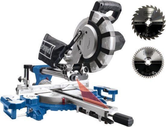 Scheppach HM216SPX - Kap- en Trekzaag - 2000W - 210mm - Met Lasergeleider