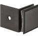 Häfele Porte-verre 90 ° H2227 laiton noir graphite