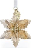 Swarovski Kerstster 3D Beeldje 5674348 | Kerstornament Bruin Goud Kristal