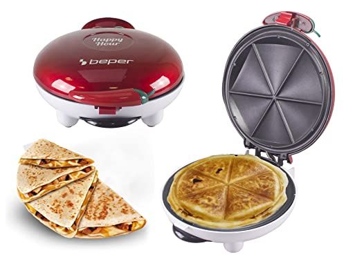 Beper Happy Hour Aperitief Maker - Maak Quesadilla, Panzerotti, Zoete en Hartige Knoedels in Enkele Minuten