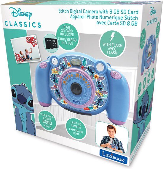 Lexibook Starcam Digitale HD Camera Stitch Blauw